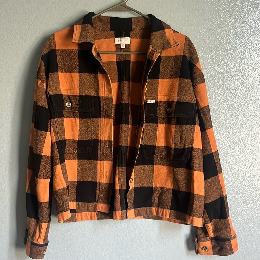 Braxton flannel 🍂🍁 cropped